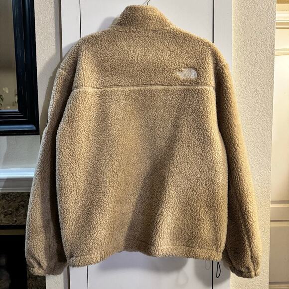 THE NORTH FACE ARCATA JACKET Boa Korea White Label Fleece Tan Men’s Size Large - Picture 5 of 10